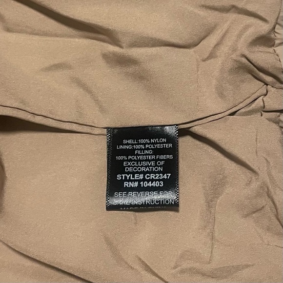 NWT Blu Pepper Cropped Puffer Vest Size L - Picture 6 of 6